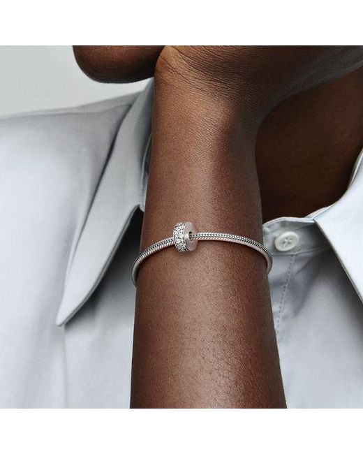 Pandora White Stunning Jewelry - Gift For - Made With Sterling Silver & Cubic
