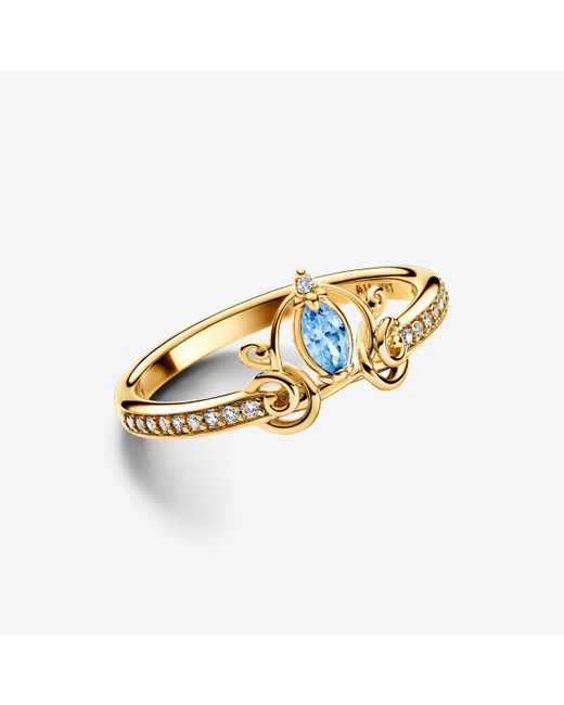 Pandora Metallic Disney Cinderella's Carriage Ring