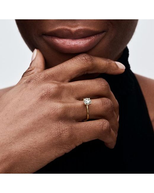 Pandora Metallic Era 14K Lab-Grown Diamond Ring