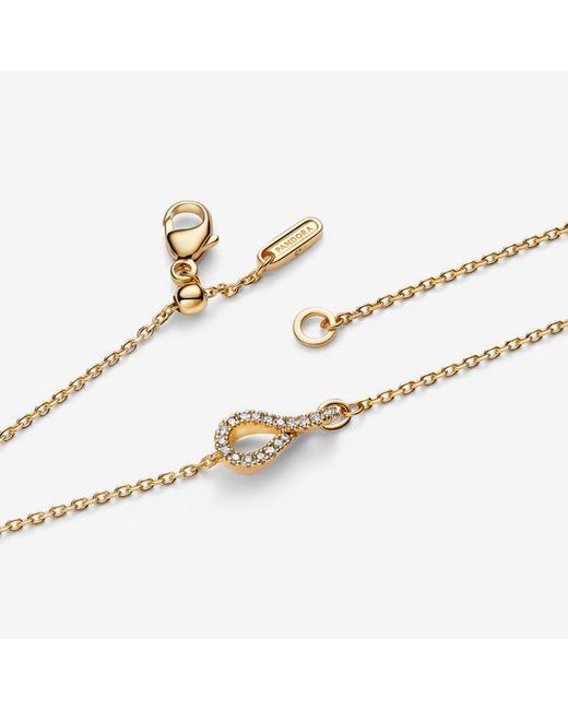 Pandora Metallic Infinite Lab-Grown Diamond Pavé Bracelet