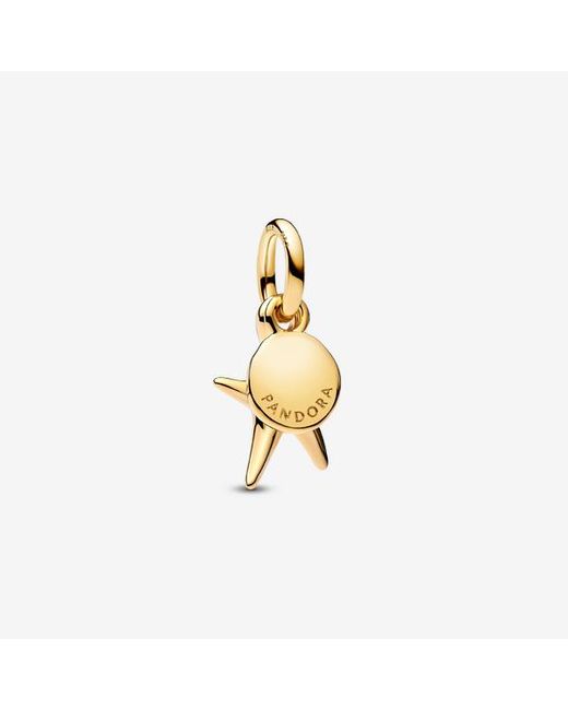 Pandora Metallic Starfish Double Dangle Charm