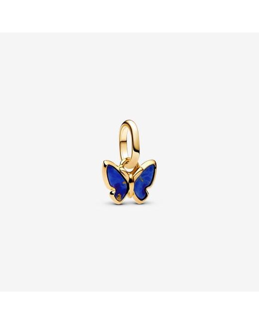 Pandora Blue Butterfly Mini Dangle Charm