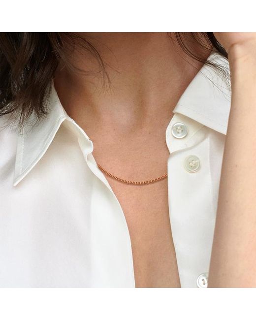 Pandora Metallic Curb Chain Necklace