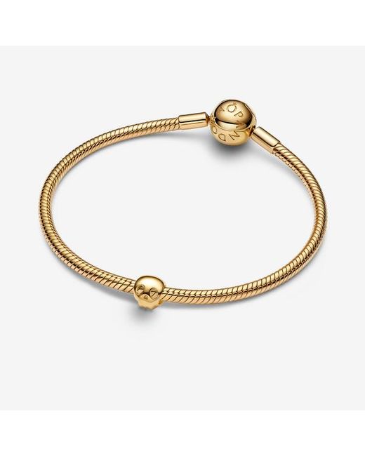 Pandora Metallic Skull Mini Charm
