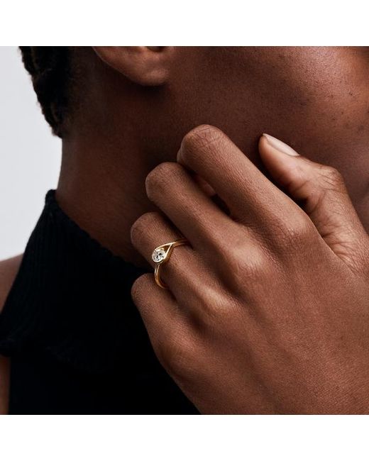 Pandora Metallic Infinite 14K Lab-Grown Diamond Ring