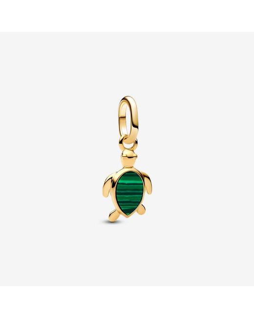 Pandora White Turtle Mini Dangle Charm