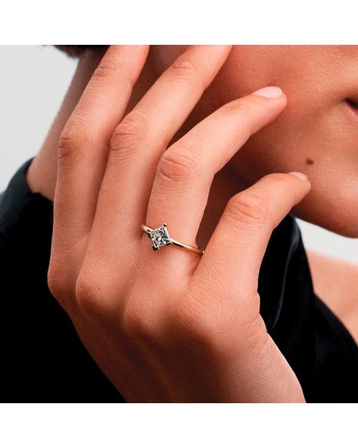 Pandora Metallic Nova 14K Lab-Grown Diamond Ring