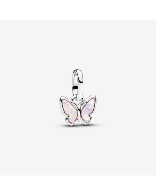 Pandora White Butterfly Mini Dangle Charm