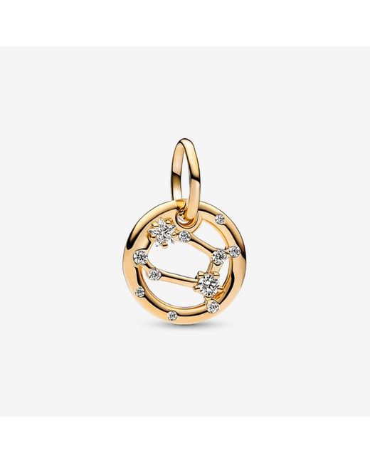 Pandora Metallic Gemini Zodiac Dangle Charm