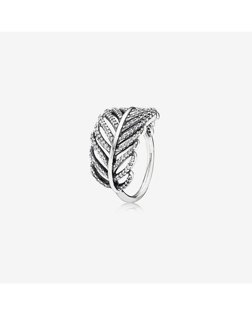 GENUINE  SILVER S925  SPARKLING LIGHT AS A FEATHER RING SIZE 58 SALE LIMITED QTY 