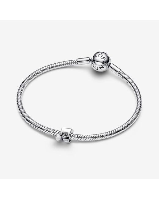 Pandora White Music Note Mini Charm