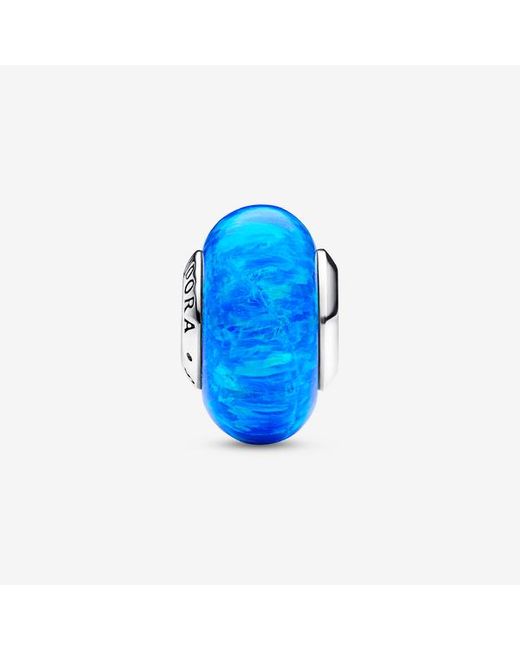 Pandora Blue Opalescent Ocean Deep Charm