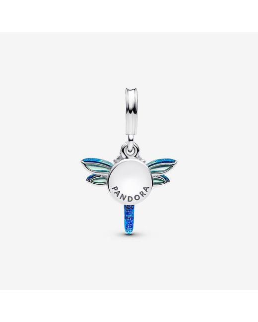 Pandora Blue Dragonfly Double Dangle Charm