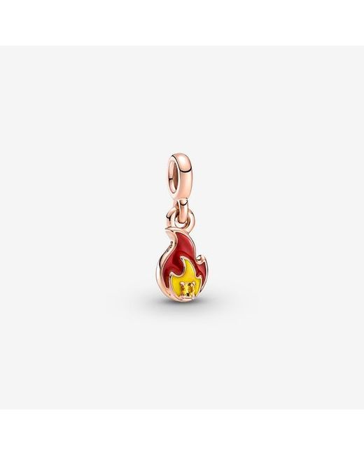 Pandora Multicolor Me Burning Flame Mini Dangle