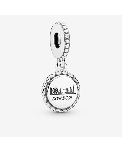 Pandora White London Skyline Dangle Charm