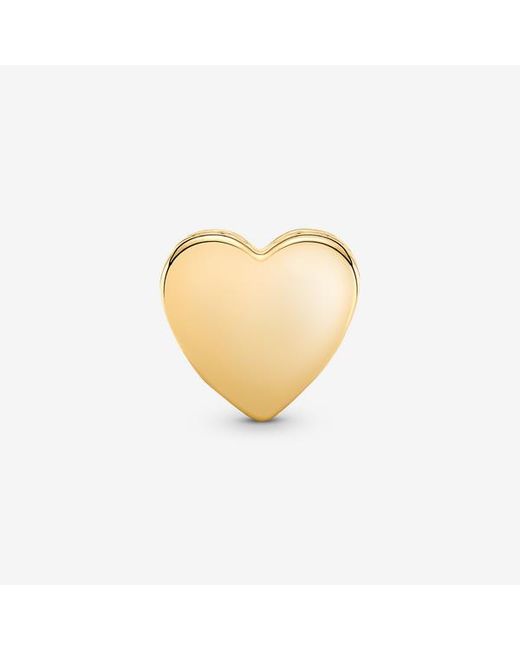 Pandora Metallic Engravable Heart Charm