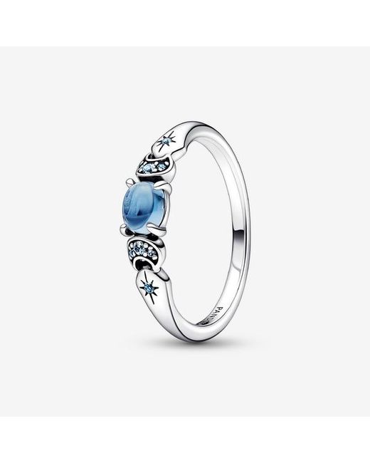 Pandora White Disney Aladdin Princess Jasmine Ring