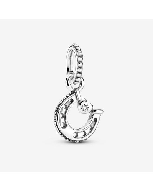 Pandora Metallic Good Luck Horseshoe Dangle Charm