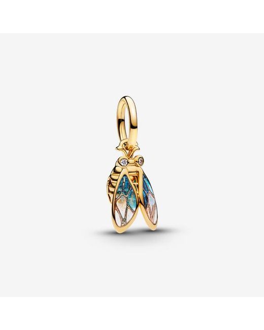 Pandora Metallic Cicada Dangle Charm