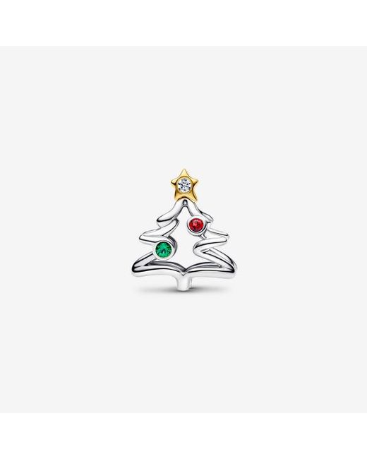 Pandora White Christmas Tree Charm