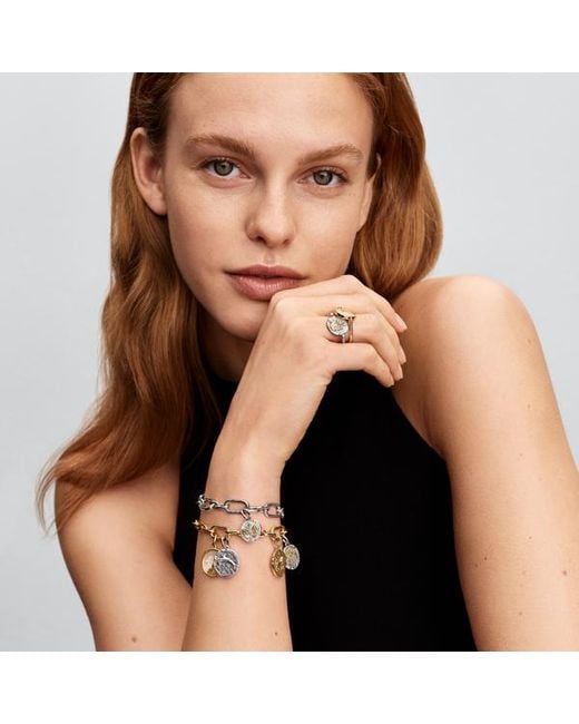 Pandora Metallic Owl Medallion Charm