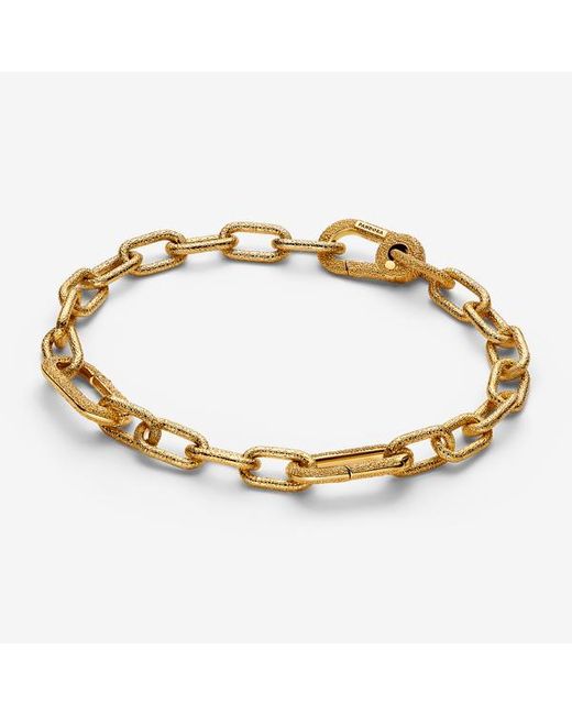 Pandora 563829c00 Armband Mat Goud 563829c00 in het Metallic
