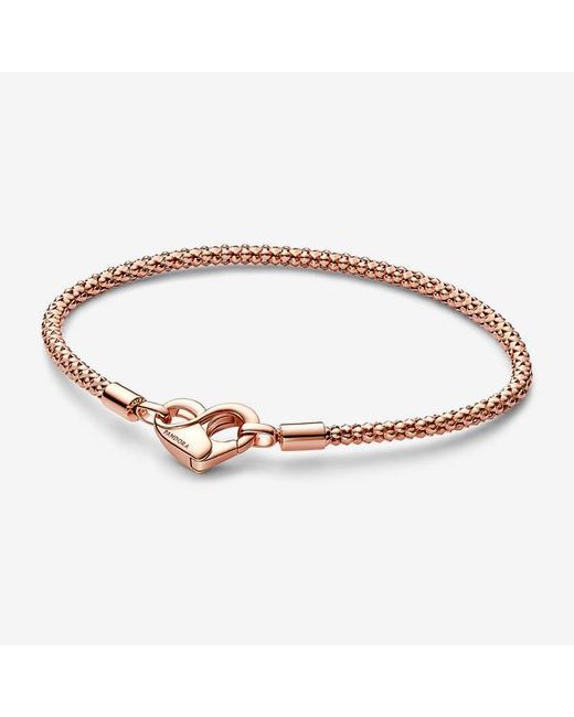 Pandora Metallic Moments Studded Chain Bracelet