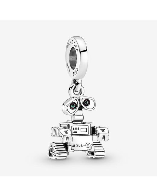 Pandora White Disney Pixar Wall-E Dangle Charm