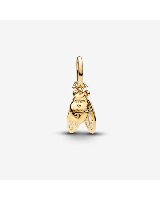 Pandora Metallic Cicada Dangle Charm