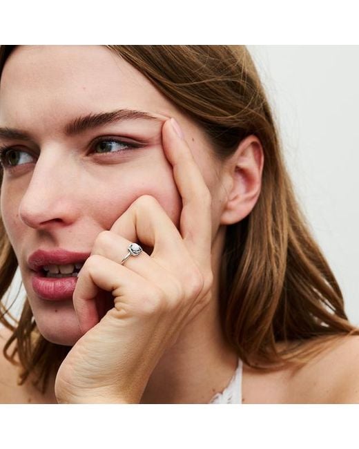 Pandora Metallic June Birthstone Eternity Circle Ring