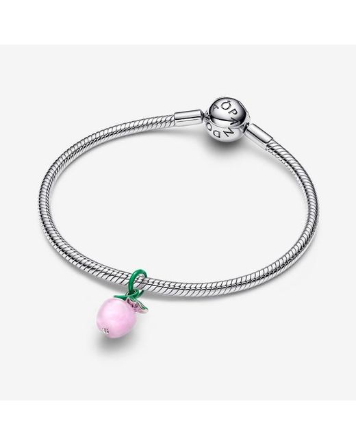 Pandora Pink Murano Apple Charm
