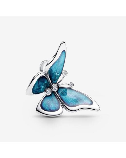 Pandora Blue Oversized Butterfly Charm