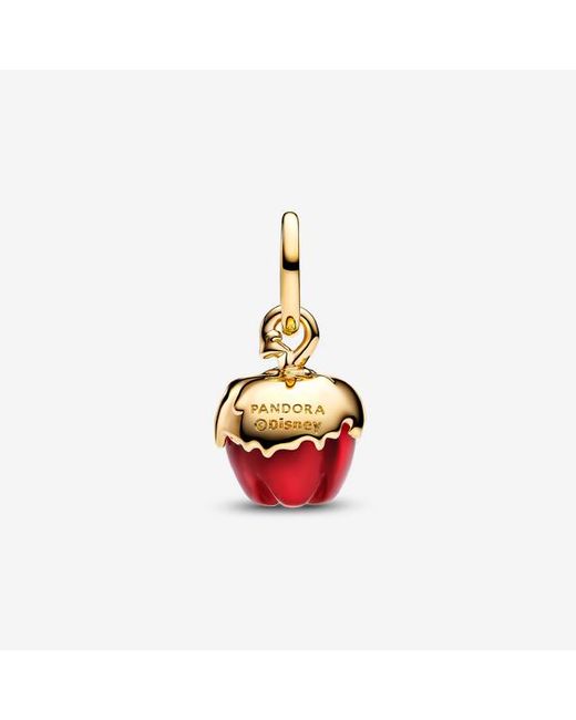 Pandora White Disney Villains Evil Queen Apple Dangle Charm