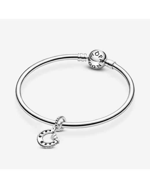 Pandora Metallic Good Luck Horseshoe Dangle Charm