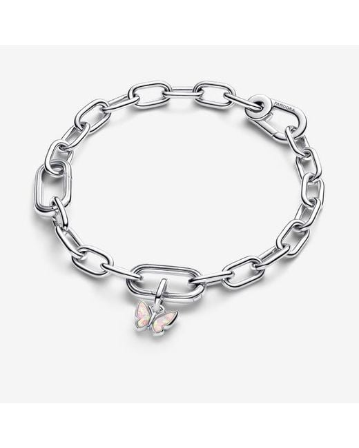 Pandora White Butterfly Mini Dangle Charm