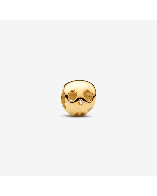 Pandora Metallic Skull Mini Charm