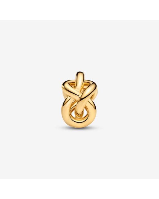 Pandora Metallic Infinity Knot Charm