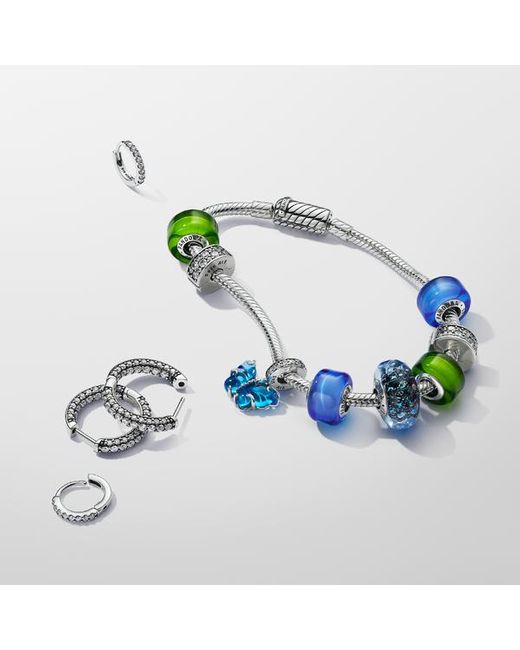 Pandora Blue Mini Murano Glass Charm