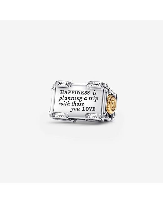 Pandora Black Two-Tone Adventure Car Charm