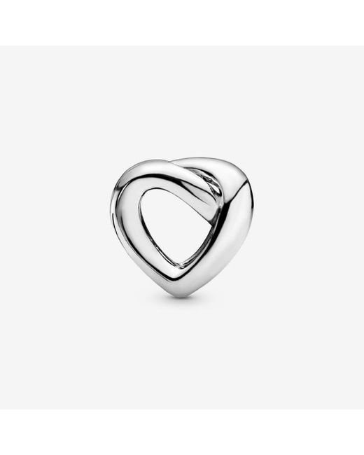 Pandora Metallic Knotted Heart Charm