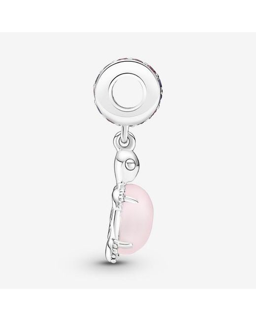 Pandora Pink Murano Glass Sea Turtle Dangle Charm