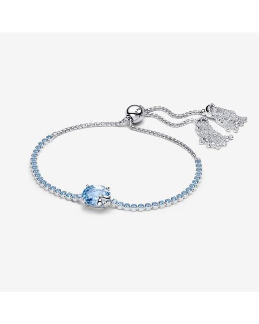 Pandora Metallic Bridgerton Bee Slider Tennis Bracelet
