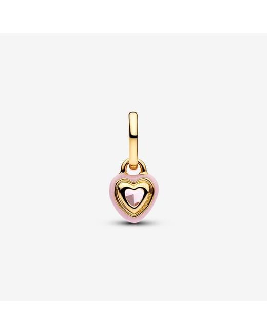 Pandora Metallic Chakra Heart Mini Dangle Charm
