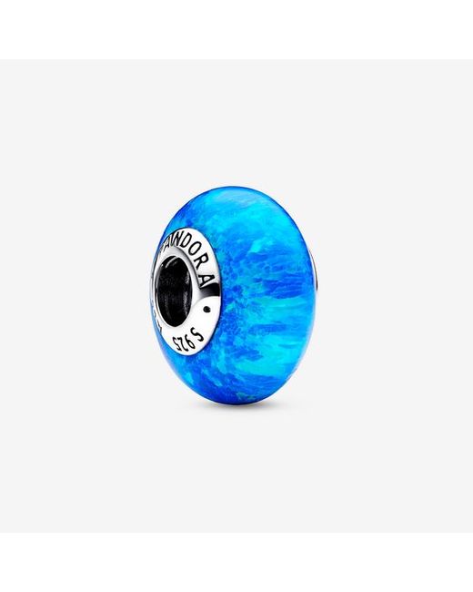 Pandora Blue Opalescent Ocean Deep Charm