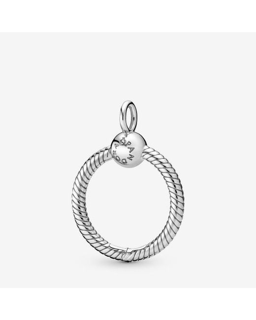 Pandora Metallic Small O Pendant