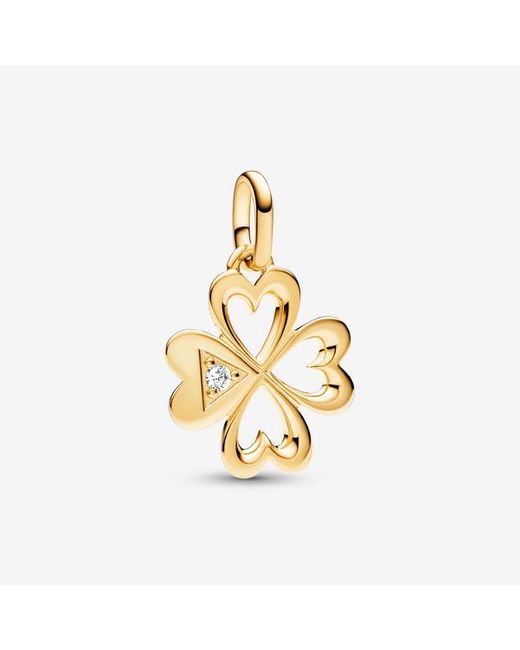 Pandora Metallic Me Pavé Snake Medallion Charm