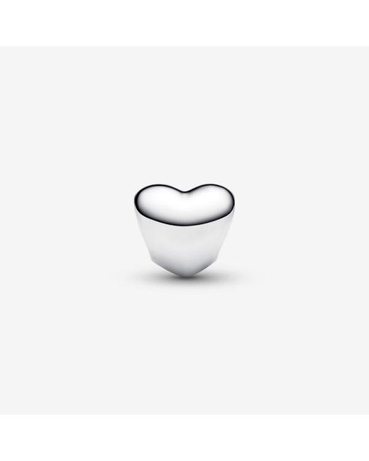 Pandora Metallic Heart Mini Charm