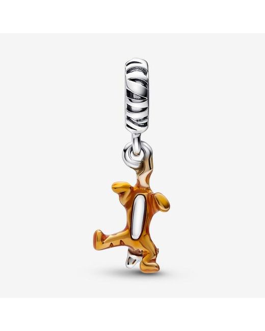 Pandora Metallic Disney Winnie The Pooh Tigger Dangle Charm