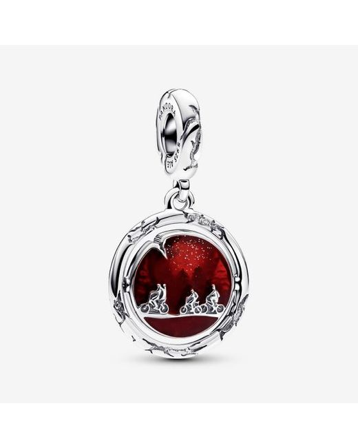 Pandora Red Stranger Things Glow-In-The-Dark Upside Down Dangle Charm