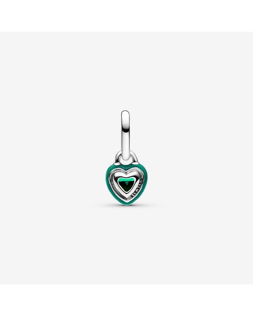 Pandora Green Chakra Heart Mini Dangle Charm